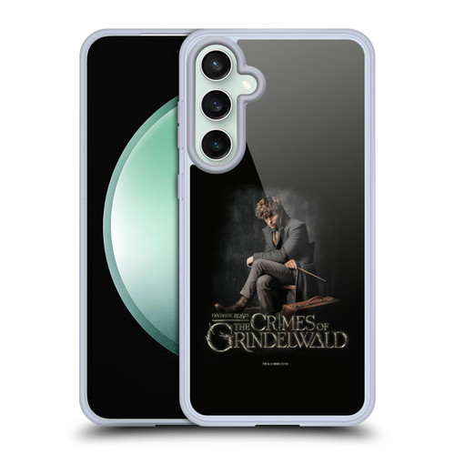 Fantastic Beasts The Crimes Of Grindelwald Character Art Newt Sitting Soft Gel Case for Samsung Galaxy S23 FE 5G