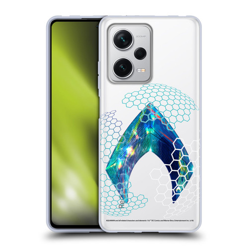 Aquaman Movie Logo Holographic Print Soft Gel Case for Xiaomi Redmi Note 12 Pro+ 5G