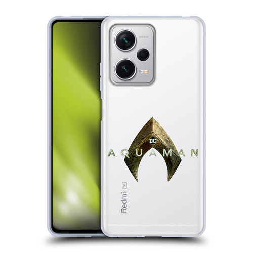 Aquaman Movie Logo Main Soft Gel Case for Xiaomi Redmi Note 12 Pro+ 5G