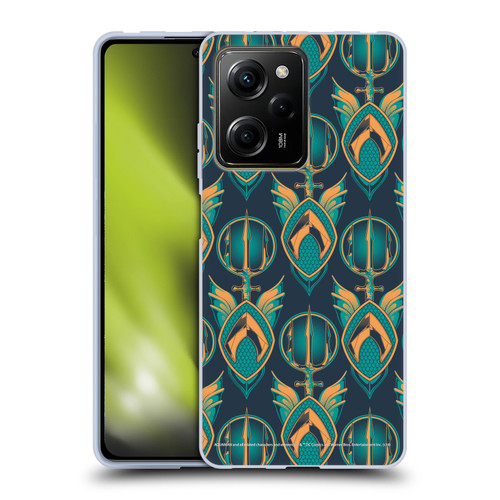 Aquaman Movie Logo Pattern Soft Gel Case for Xiaomi Redmi Note 12 Pro 5G