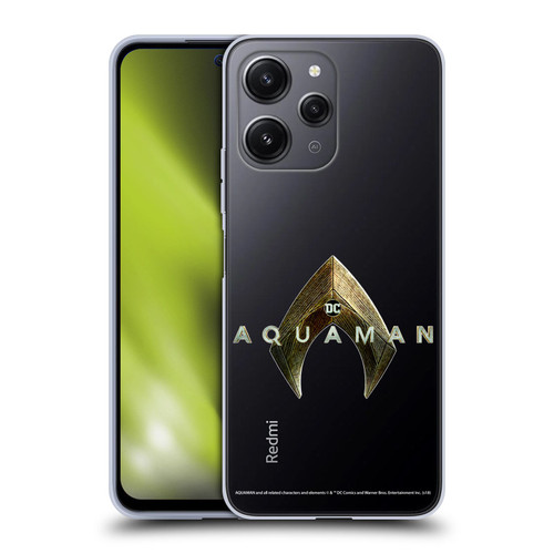 Aquaman Movie Logo Main Soft Gel Case for Xiaomi Redmi 12