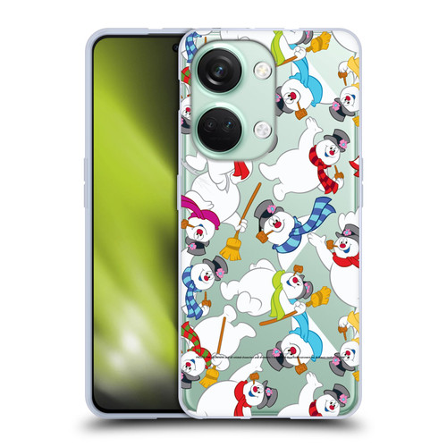 Frosty the Snowman Movie Patterns Pattern 3 Soft Gel Case for OnePlus Nord 3 5G