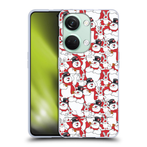 Frosty the Snowman Movie Patterns Pattern 4 Soft Gel Case for OnePlus Nord 3 5G