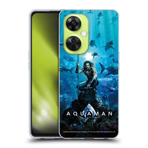 Aquaman Movie Posters Marine Telepathy Soft Gel Case for OnePlus Nord CE 3 Lite 5G