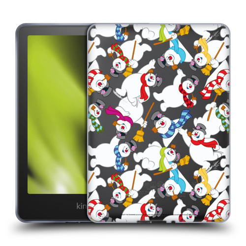 Frosty the Snowman Movie Patterns Pattern 3 Soft Gel Case for Amazon Kindle Paperwhite 5 (2021)