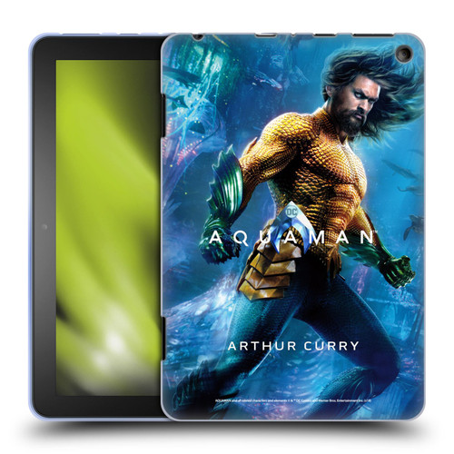 Aquaman Movie Posters Arthur Curry Soft Gel Case for Amazon Fire HD 8/Fire HD 8 Plus 2020