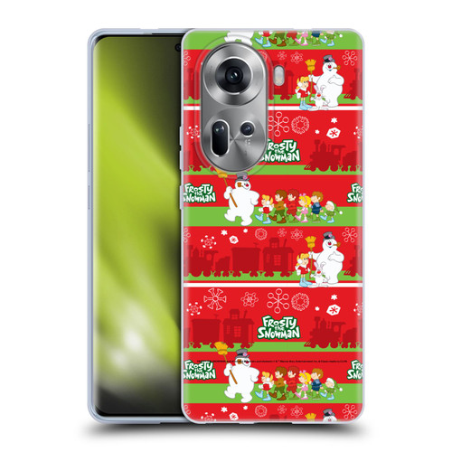Frosty the Snowman Movie Patterns Pattern 1 Soft Gel Case for OPPO Reno11
