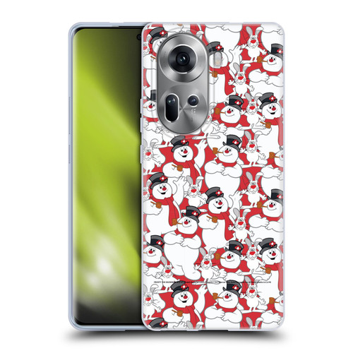 Frosty the Snowman Movie Patterns Pattern 4 Soft Gel Case for OPPO Reno11