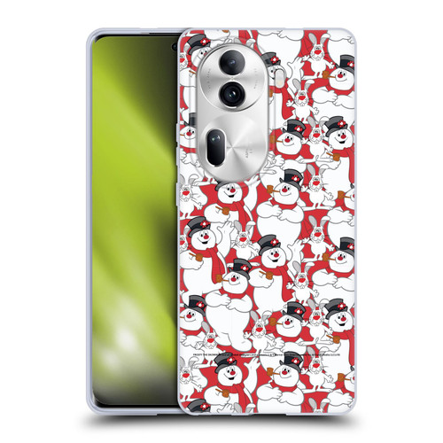 Frosty the Snowman Movie Patterns Pattern 4 Soft Gel Case for OPPO Reno11 Pro