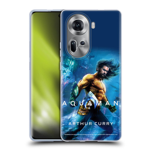 Aquaman Movie Posters Arthur Curry Soft Gel Case for OPPO Reno11