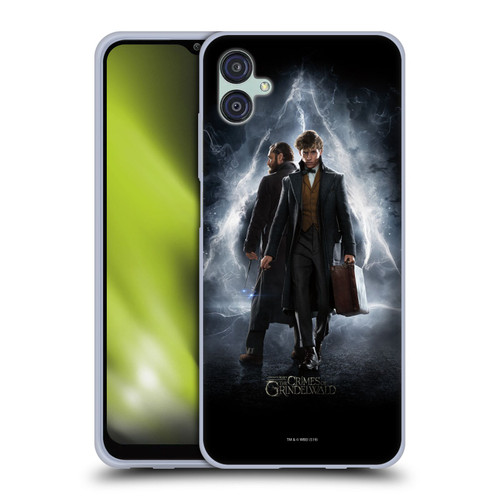 Fantastic Beasts The Crimes Of Grindelwald Key Art Newt & Albus Poster Soft Gel Case for Samsung Galaxy M04 5G / A04e