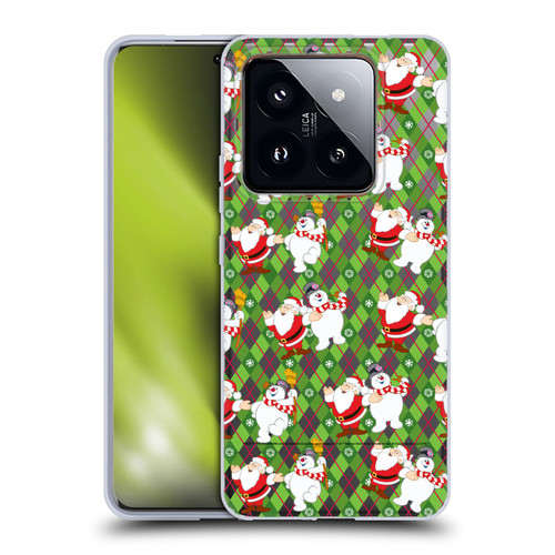Frosty the Snowman Movie Patterns Pattern 2 Soft Gel Case for Xiaomi 14 Pro