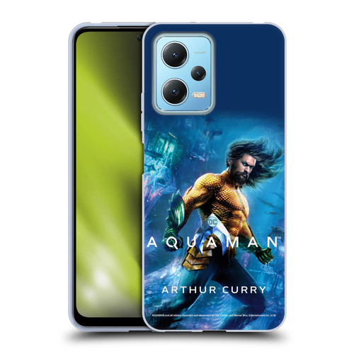 Aquaman Movie Posters Arthur Curry Soft Gel Case for Xiaomi Redmi Note 12 5G