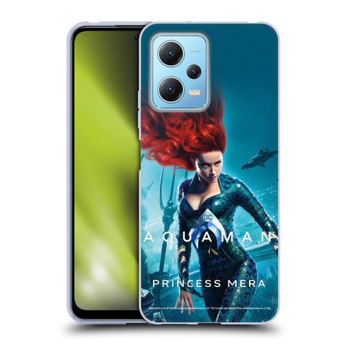 Aquaman Movie Posters Princess Mera Soft Gel Case for Xiaomi Redmi Note 12 5G