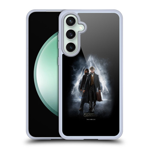 Fantastic Beasts The Crimes Of Grindelwald Key Art Newt & Albus Poster Soft Gel Case for Samsung Galaxy S23 FE 5G