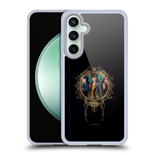 Fantastic Beasts The Crimes Of Grindelwald Key Art Love Triangle Soft Gel Case for Samsung Galaxy S23 FE 5G