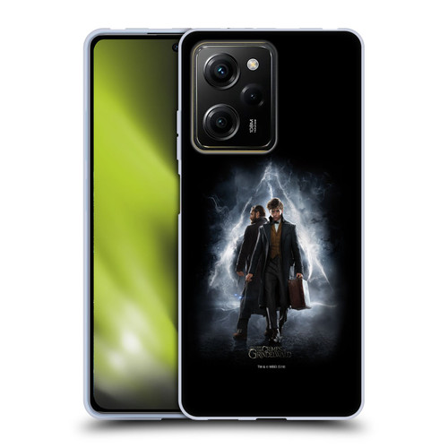Fantastic Beasts The Crimes Of Grindelwald Key Art Newt & Albus Poster Soft Gel Case for Xiaomi Redmi Note 12 Pro 5G