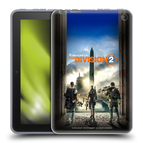 Tom Clancy's The Division 2 Characters Key Art Soft Gel Case for Amazon Fire 7 2022