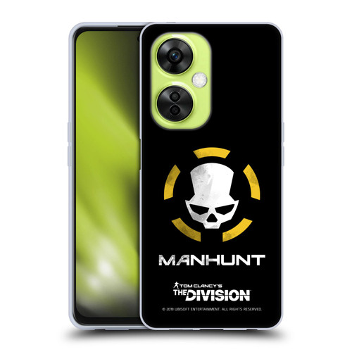 Tom Clancy's The Division Dark Zone Manhunt Logo Soft Gel Case for OnePlus Nord CE 3 Lite 5G