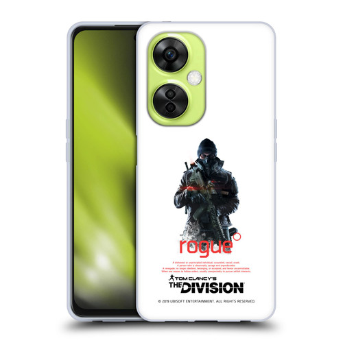 Tom Clancy's The Division Dark Zone Rouge 2 Soft Gel Case for OnePlus Nord CE 3 Lite 5G