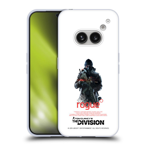 Tom Clancy's The Division Dark Zone Rouge 2 Soft Gel Case for Nothing Phone (2a)
