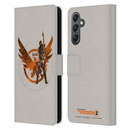 Tom Clancy's The Division 2 Characters Female Agent 2 Leather Book Wallet Case Cover For Samsung Galaxy A25 5G