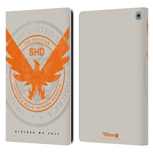Tom Clancy's The Division 2 Key Art Phoenix US Seal Leather Book Wallet Case Cover For Amazon Fire HD 10 / Plus 2021