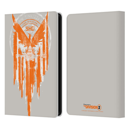 Tom Clancy's The Division 2 Key Art Phoenix Capitol Building Leather Book Wallet Case Cover For Amazon Kindle Paperwhite 5 (2021)