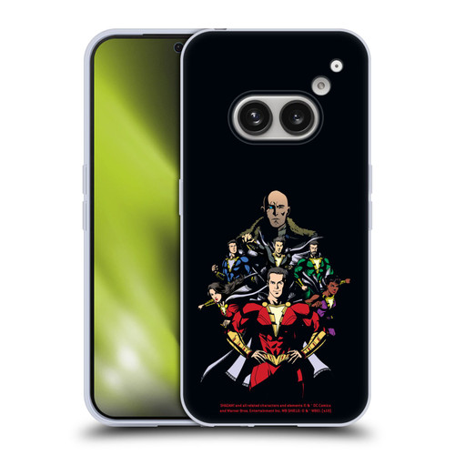 Shazam! 2019 Movie Character Art Family and Sivanna Soft Gel Case for Nothing Phone (2a)