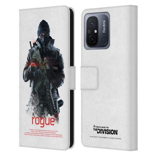 Tom Clancy's The Division Dark Zone Rouge 2 Leather Book Wallet Case Cover For Xiaomi Redmi 12C