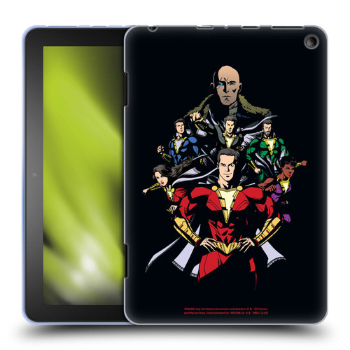 Shazam! 2019 Movie Character Art Family and Sivanna Soft Gel Case for Amazon Fire HD 8/Fire HD 8 Plus 2020