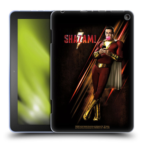 Shazam! 2019 Movie Character Art Poster Soft Gel Case for Amazon Fire HD 8/Fire HD 8 Plus 2020