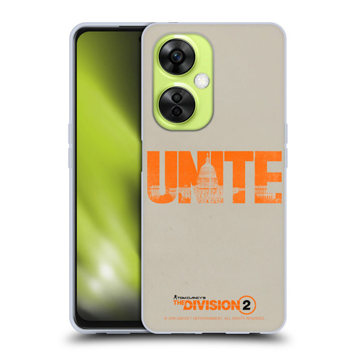 Tom Clancy's The Division 2 Key Art Unite Soft Gel Case for OnePlus Nord CE 3 Lite 5G