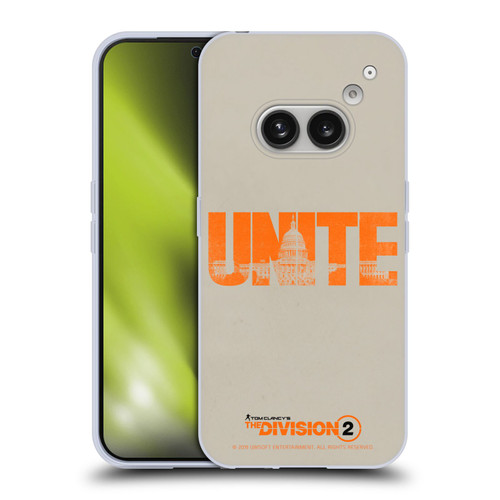 Tom Clancy's The Division 2 Key Art Unite Soft Gel Case for Nothing Phone (2a)