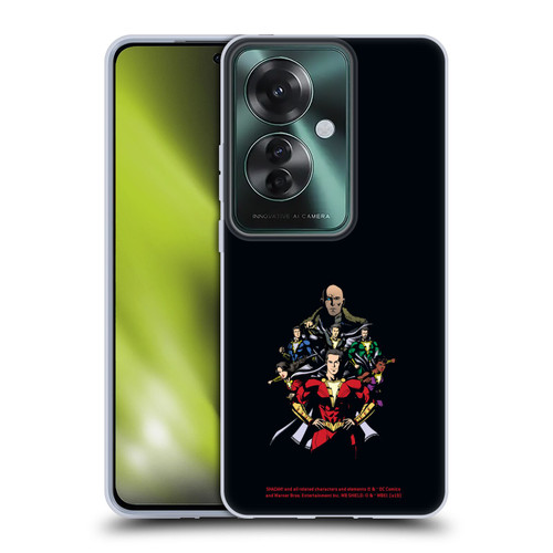 Shazam! 2019 Movie Character Art Family and Sivanna Soft Gel Case for OPPO Reno11 F 5G / F25 Pro 5G