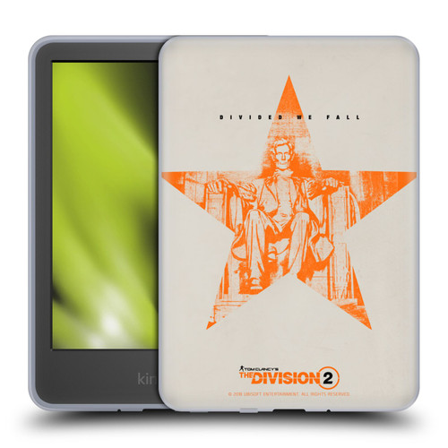 Tom Clancy's The Division 2 Key Art Lincoln Soft Gel Case for Amazon Kindle 11th Gen 6in 2022