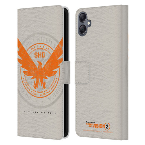Tom Clancy's The Division 2 Key Art Phoenix US Seal Leather Book Wallet Case Cover For Samsung Galaxy A05