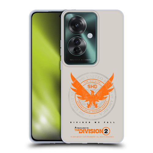 Tom Clancy's The Division 2 Key Art Phoenix US Seal Soft Gel Case for OPPO Reno11 F 5G / F25 Pro 5G