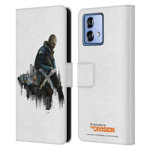 Tom Clancy's The Division Factions Rikers Leather Book Wallet Case Cover For Motorola Moto G84 5G