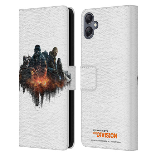 Tom Clancy's The Division Factions Group Leather Book Wallet Case Cover For Samsung Galaxy A05