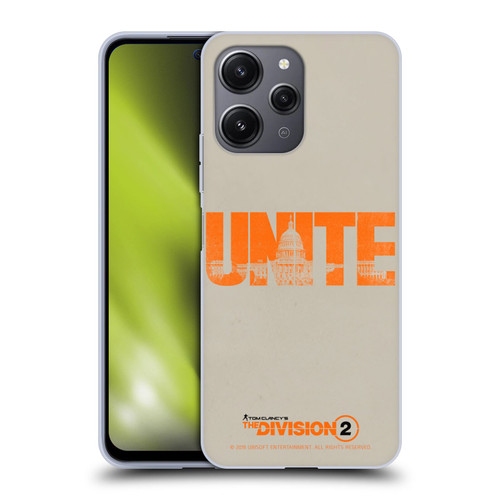 Tom Clancy's The Division 2 Key Art Unite Soft Gel Case for Xiaomi Redmi 12