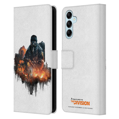 Tom Clancy's The Division Factions Cleaners Leather Book Wallet Case Cover For Samsung Galaxy M14 5G