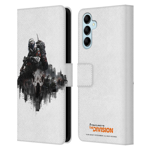 Tom Clancy's The Division Factions Last Man Batallion Leather Book Wallet Case Cover For Samsung Galaxy M14 5G