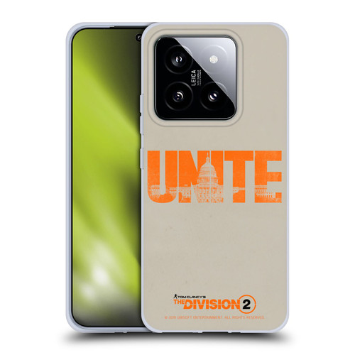 Tom Clancy's The Division 2 Key Art Unite Soft Gel Case for Xiaomi 14