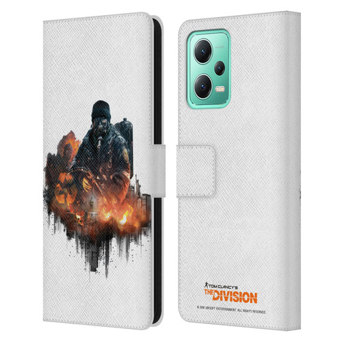 Tom Clancy's The Division Factions Cleaners Leather Book Wallet Case Cover For Xiaomi Redmi Note 12 5G