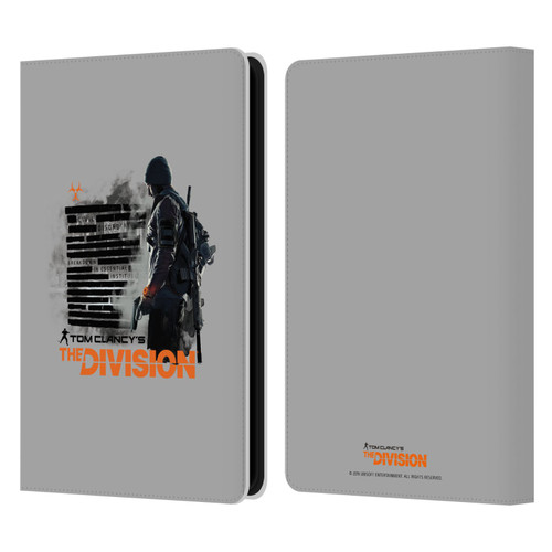 Tom Clancy's The Division Key Art Character Leather Book Wallet Case Cover For Amazon Kindle Paperwhite 5 (2021)