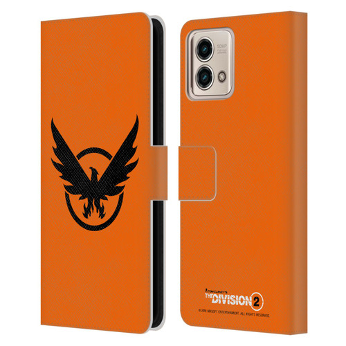 Tom Clancy's The Division 2 Logo Art Phoenix 2 Leather Book Wallet Case Cover For Motorola Moto G Stylus 5G 2023
