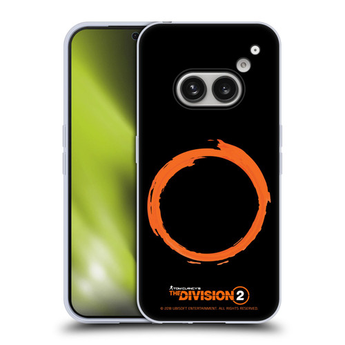 Tom Clancy's The Division 2 Logo Art Ring Soft Gel Case for Nothing Phone (2a)