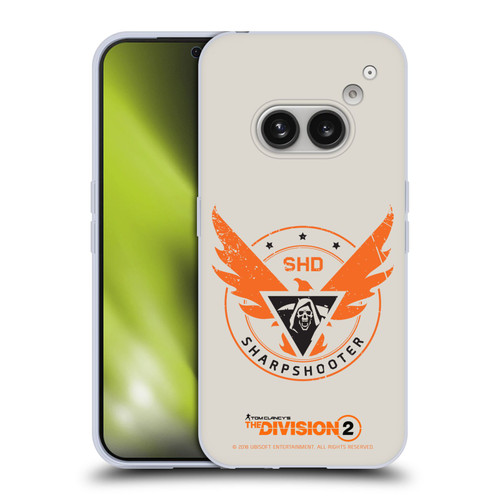 Tom Clancy's The Division 2 Logo Art Sharpshooter Soft Gel Case for Nothing Phone (2a)