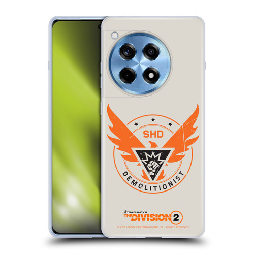 Tom Clancy's The Division 2 Logo Art Demolitionist Soft Gel Case for OnePlus 12R